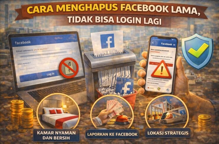 Cara Menghapus Facebook Lama, Tidak Bisa Login Lagi