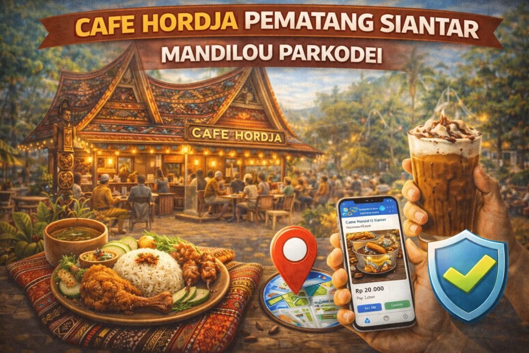 Cafe Hordja Pematang Siantar, Mandilou Parkodei Cafe Hordja Pematang Siantar, Mandilou Parkodei