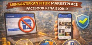 Mengaktifkan Fitur Marketplace Facebook Kena Blokir