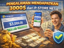 Pengalaman Mendapatkan 3000$ dari P-Store Net