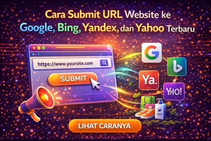 Cara Submit URL Website ke Google, Bing, Yandex, dan Yahoo Terbaru 2025