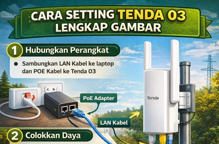 Cara Setting Tenda 03 Lengkap Gambar