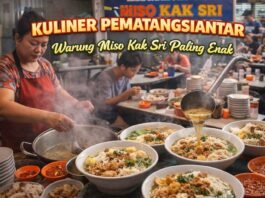 Kuliner Pematangsiantar, Warung Miso Kak Sri Paling Enak