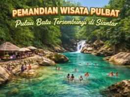 Pemandian Wisata Pulbat, Pulau Batu Tersembunyi di Siantar