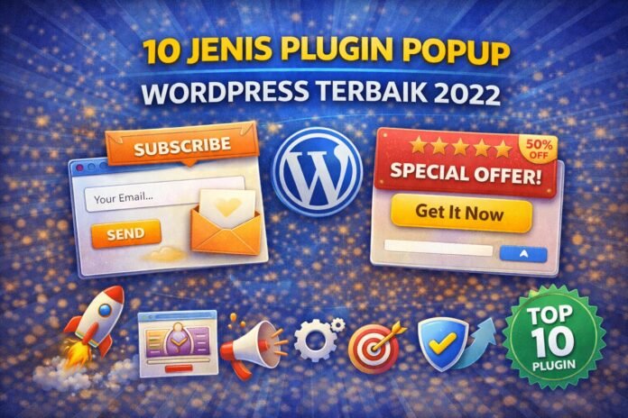 10 Jenis Plugin Popup WordPress Terbaik