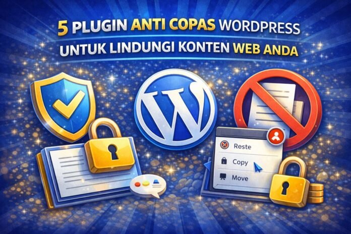 5 Plugin Anti Copas WordPress untuk Lindungi Konten Web Anda