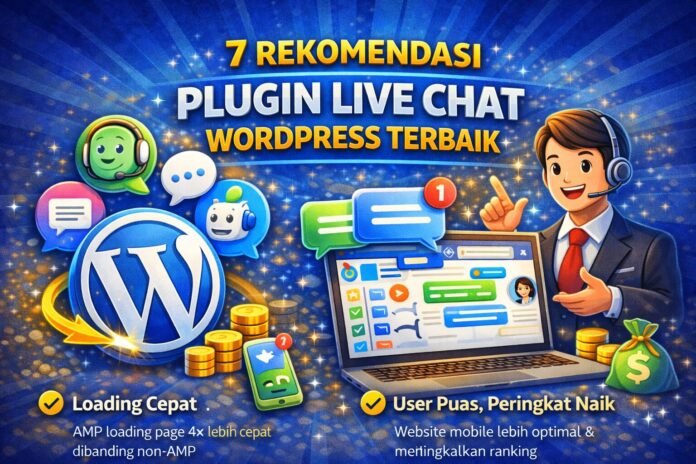 7 Rekomendasi Plugin Live Chat WordPress Terbaik 7 Rekomendasi Plugin Live Chat WordPress Terbaik