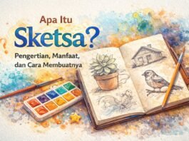 Apa Itu Sketsa? Pengertian, Manfaat, dan Cara Membuatnya