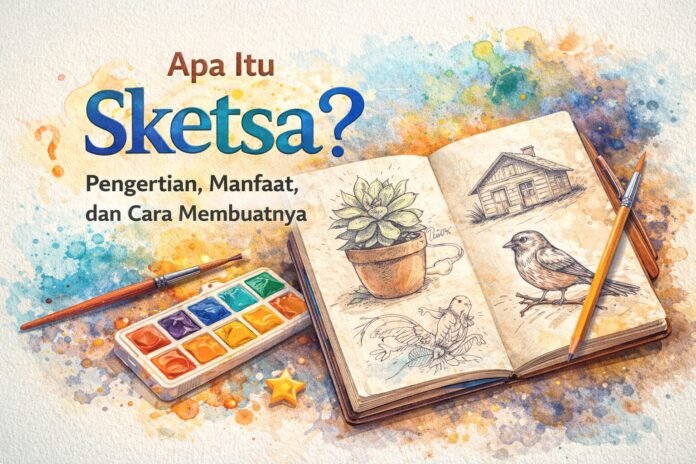 Apa Itu Sketsa? Pengertian, Manfaat, dan Cara Membuatnya