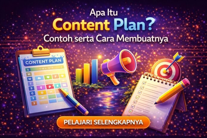 Apa Itu Content Plan? Contoh serta Cara Membuatnya