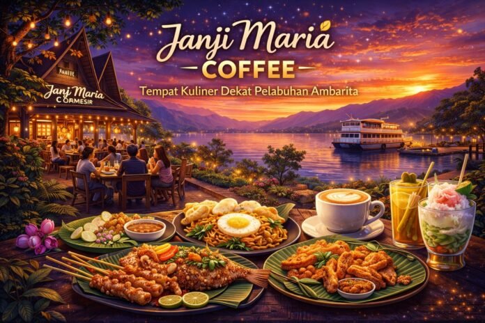 Janji Maria Coffee di Samosir, Tempat Kuliner Dekat Pelabuhan Ambarita