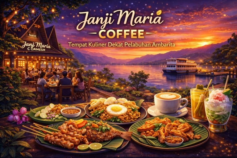 Janji Maria Coffee di Samosir, Tempat Kuliner Dekat Pelabuhan Ambarita