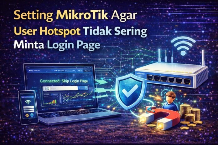 Setting Mikrotik Agar User Hotspot Tidak Sering Minta Login Page Setting Mikrotik Agar User Hotspot Tidak Sering Minta Login Page