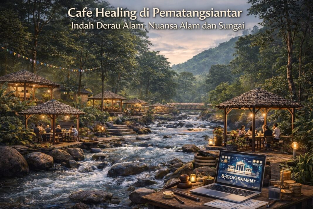 Cafe Healing di Pematangsiantar, Indah Derau Alam Cafe Healing di Pematangsiantar, Indah Derau Alam, Nuansa Alam dan Sungai