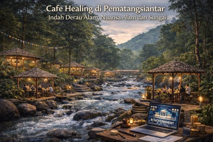 Cafe Healing di Pematangsiantar, Indah Derau Alam, Nuansa Alam dan Sungai