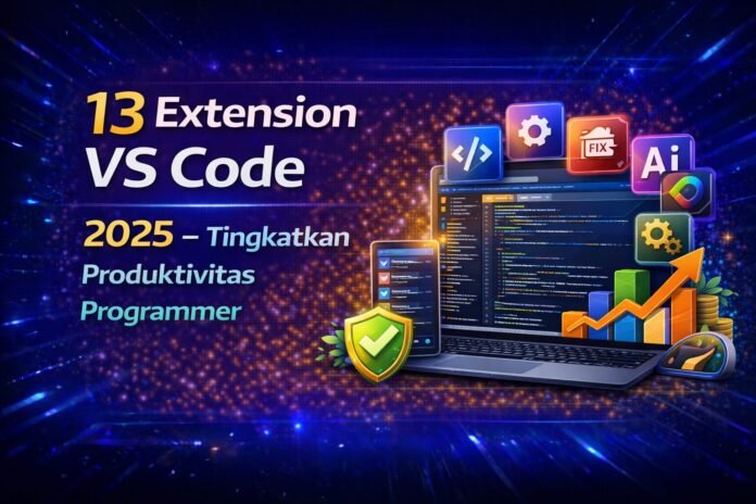 13 Extension Visual Studio Code Terbaik 2025 13 Extension Visual Studio Code Terbaik 2025 untuk Meningkatkan Produktivitas Programmer