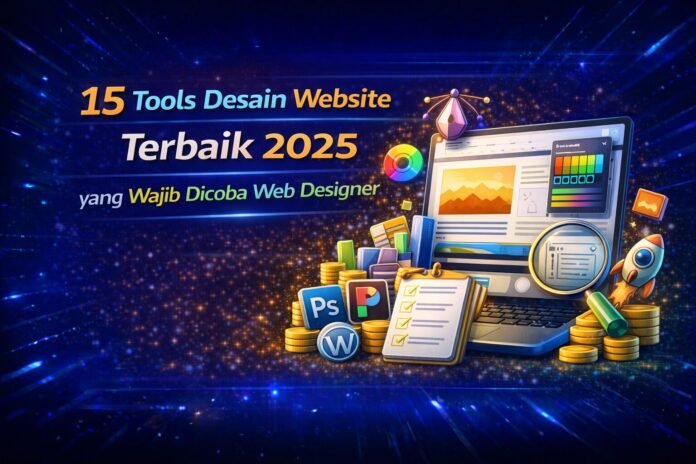 15 Tools Desain Website Terbaik 2025 yang Wajib Dicoba Web Designer