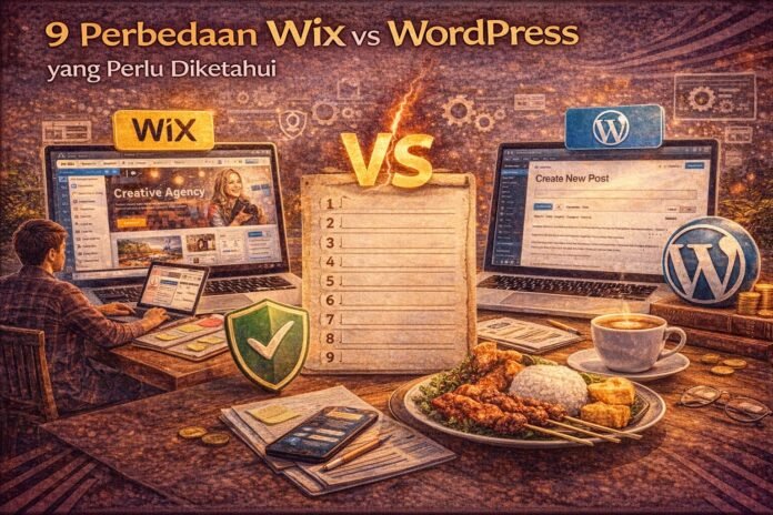 9 Perbedaan Wix vs WordPress yang Perlu Diketahui
