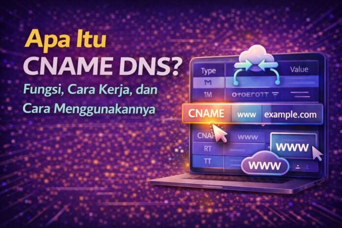 Apa Itu CNAME DNS? Fungsi, Cara Kerja, dan Cara Menggunakannya