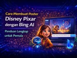 Cara Membuat Poster Disney Pixar dengan Bing AI Panduan Lengkap untuk Pemula