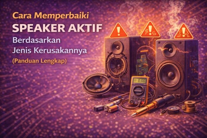 Cara Memperbaiki Speaker Aktif Berdasarkan Jenis Kerusakannya Cara Memperbaiki Speaker Aktif Berdasarkan Jenis Kerusakannya (Panduan Lengkap)
