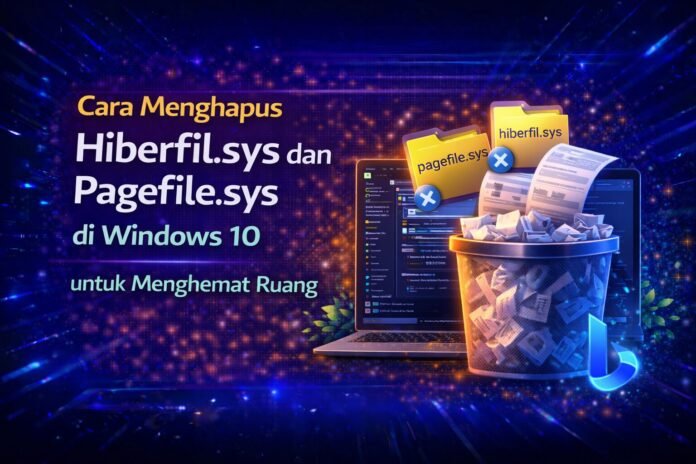 Cara Menghapus Hiberfil.sys dan Pagefile.sys di Windows 10 untuk Menghemat Ruang