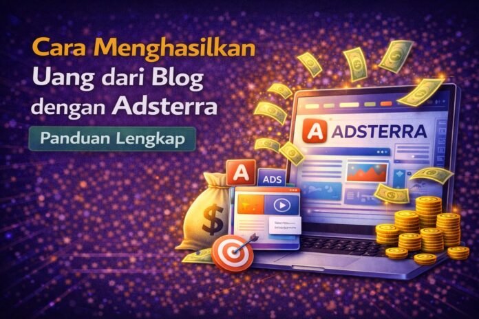 Cara Menghasilkan Uang dari Blog dengan Adsterra: Panduan Lengkap