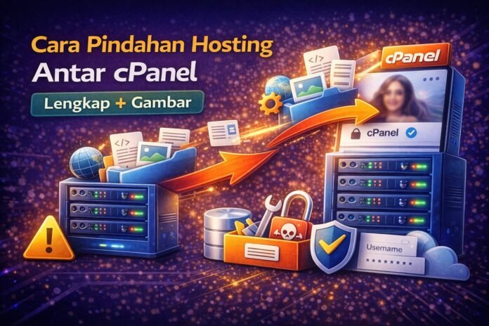 Cara Pindahan Hosting Antar cPanel Lengkap Gambar