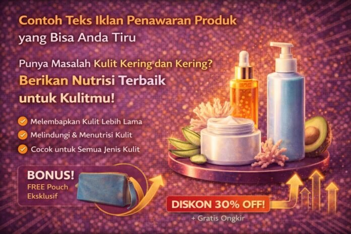 Contoh Teks Iklan Penawaran Produk yang Bisa Anda Tiru Contoh Teks Iklan Penawaran Produk yang Bisa Anda Tiru