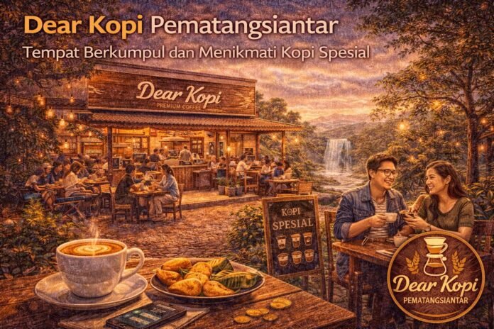 Dear Kopi Pematangsiantar, Tempat Berkumpul dan Menikmati Kopi Spesial