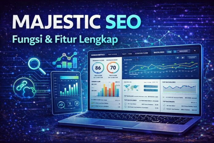 Fungsi, Kelebihan, dan Fitur Lengkap Majestic SEO
