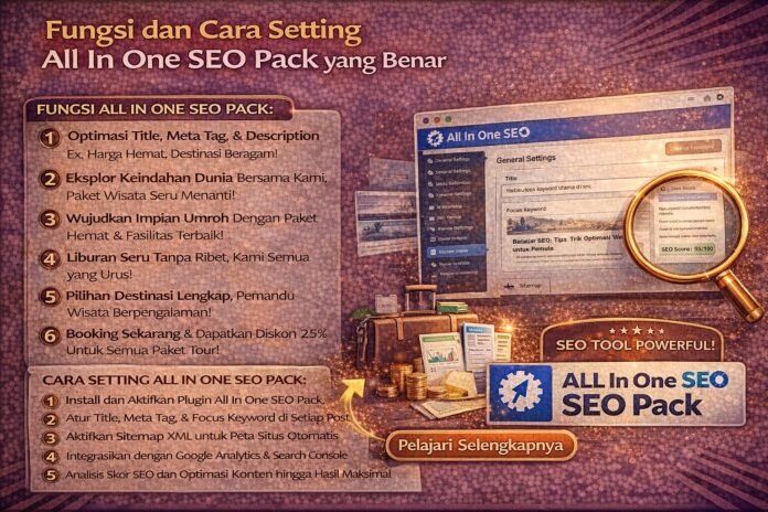 Fungsi dan Cara Setting All In One SEO Pack yang Benar