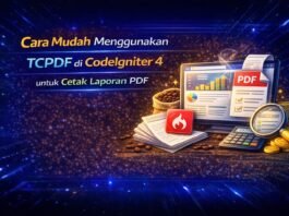 Cara Mudah Menggunakan TCPDF di CodeIgniter 4 untuk Cetak Laporan PDF