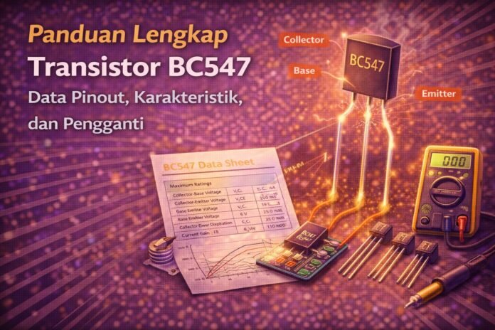 Panduan Lengkap Transistor BC547 Data Pinout Panduan Lengkap Transistor BC547: Data Pinout, Karakteristik, dan Pengganti