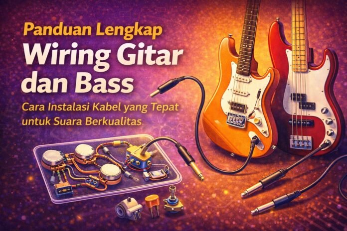 Panduan Lengkap Wiring Gitar dan Bass: Cara Instalasi Kabel yang Tepat untuk Suara Berkualitas