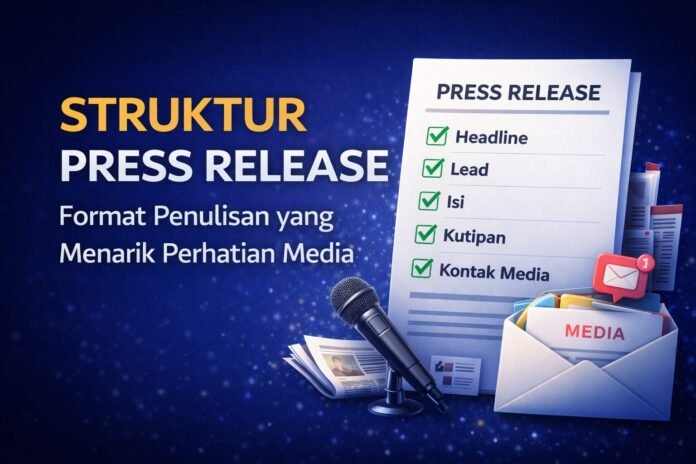 Struktur Press Release: Format Penulisan yang Menarik Perhatian Media