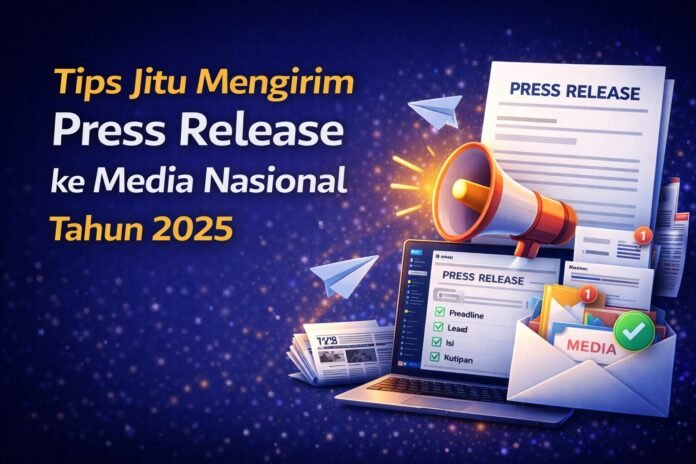 Tips Jitu Mengirim Press Release ke Media Nasional Tahun 2025
