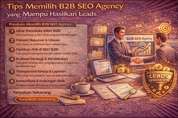 Tips Memilih B2B SEO Agency yang Mampu Hasilkan Leads Tips Memilih B2B SEO Agency yang Mampu Hasilkan Leads
