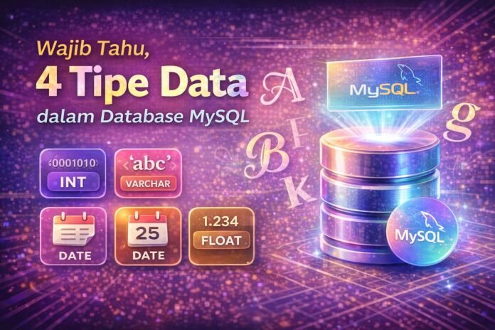 Wajib Tahu, 4 Tipe Data dalam Database MySQL Wajib Tahu, 4 Tipe Data dalam Database MySQL