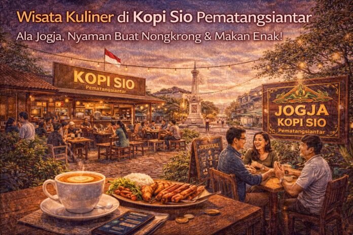 Wisata Kuliner di Kopi Sio Pematangsiantar Ala Jogja, Nyaman Buat Nongkrong & Makan Enak!