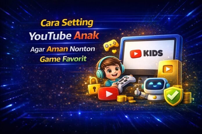 Cara Setting YouTube Anak Agar Aman Nonton Game Favorit