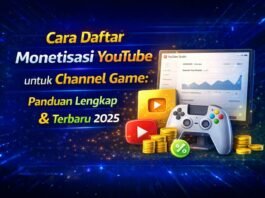 Cara Daftar Monetisasi YouTube untuk Channel Game: Panduan Lengkap & Terbaru 2025