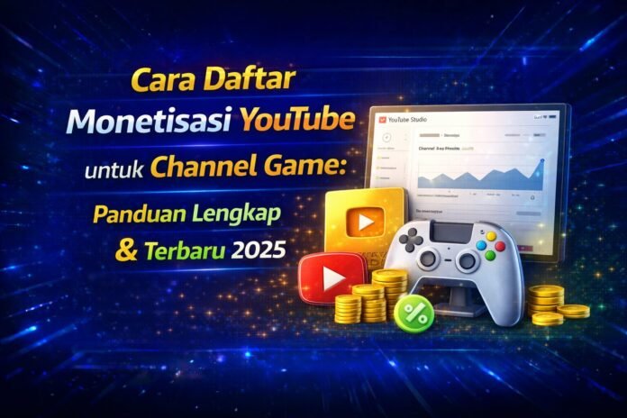 Cara Daftar Monetisasi YouTube Channel Gaming Cara Daftar Monetisasi YouTube untuk Channel Game: Panduan Lengkap & Terbaru 2025