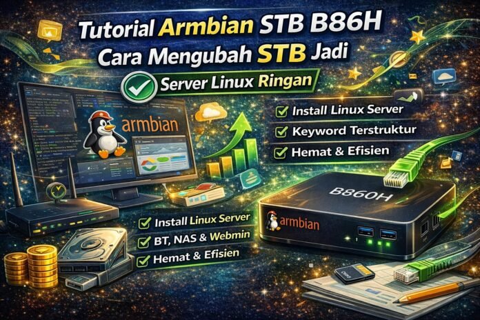 Tutorial Armbian STB B860H: Cara Mengubah STB Jadi Server Linux Ringan Tutorial Armbian STB B860H: Cara Mengubah STB Jadi Server Linux Ringan