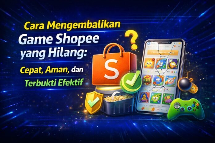Cara Mengembalikan Game Shopee yang Hilang: Cepat, Aman, dan Terbukti Efektif