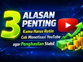 3 Alasan Penting Kamu Harus Rutin Cek Monetisasi YouTube agar Penghasilan Stabil