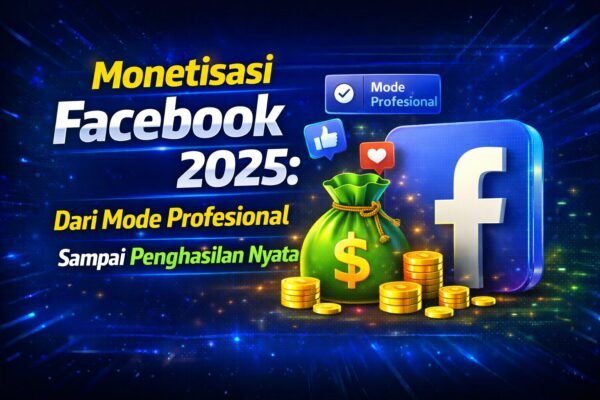 Monetisasi Facebook 2025: Dari Mode Profesional Sampai Pengha…