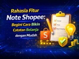 Rahasia Fitur Note Shopee: Begini Cara Bikin Catatan Belanja dengan Mudah