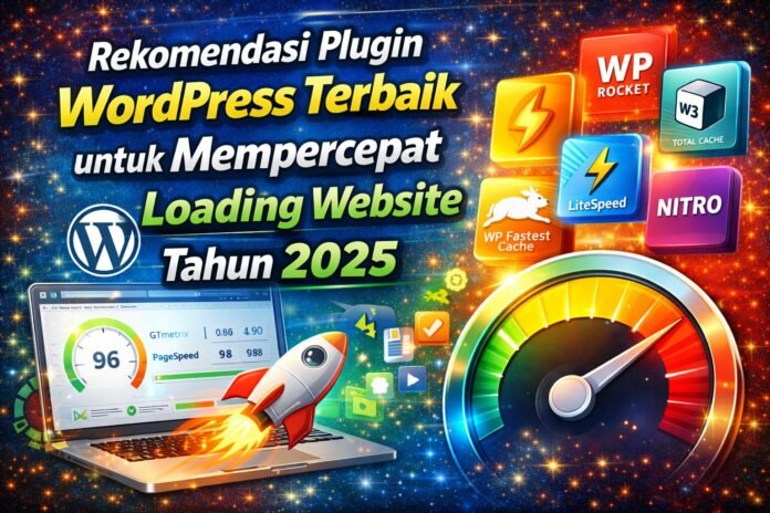 Rekomendasi Plugin WP Mempercepat Loading Rekomendasi Plugin WordPress Terbaik untuk Mempercepat Loading Website Tahun 2025
