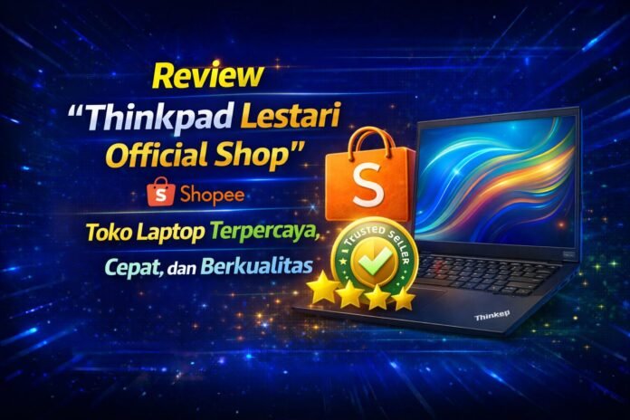 Review Thinkpad Lestari Official Shop Shopee: Toko Laptop Terpercaya, Cepat, dan Berkualitas